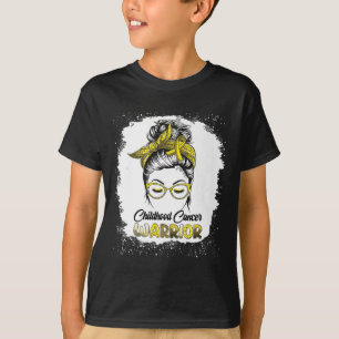 Camiseta Concienciación sobre el cáncer en la niñez Ayuda c