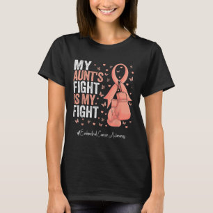 Camiseta Concienciación sobre el cáncer endometrial de la T