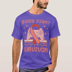 Camiseta Concienciación sobre el cáncer endometrial Jefe de