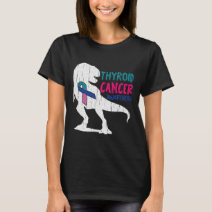 Camiseta Concienciación sobre el cáncer Guay T-rex Warrior