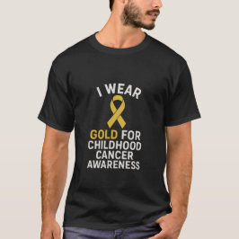 Camiseta Concienciación sobre el cáncer infantil