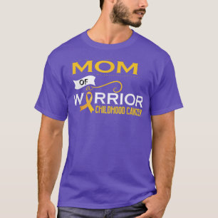 Camiseta Concienciación Sobre El Cáncer Infantil A Mamá De