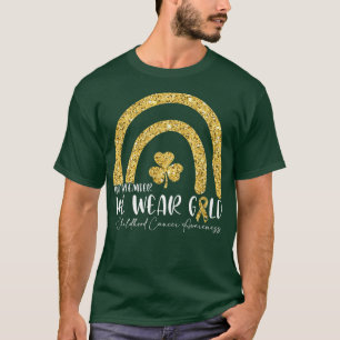 Camiseta Concienciación sobre el cáncer infantil en el arco