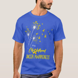 Camiseta Concienciación sobre el cáncer infantil Espero ama