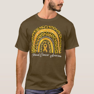 Camiseta Concienciación sobre el cáncer infantil Leopardo d