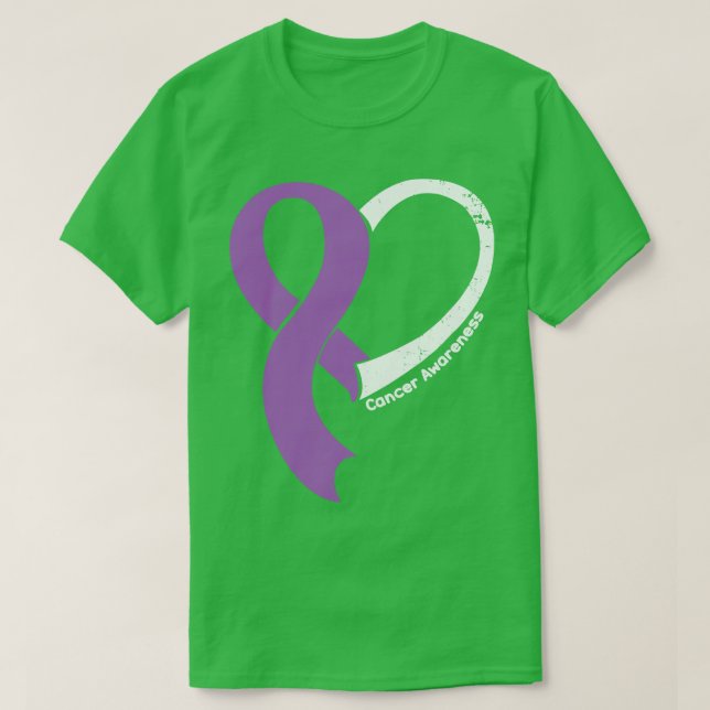 Camiseta Concienciación sobre el cáncer: la gente ama a la  (Diseño del anverso)