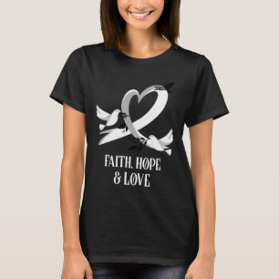 Camiseta Concienciación sobre el cáncer Mes de concienciaci