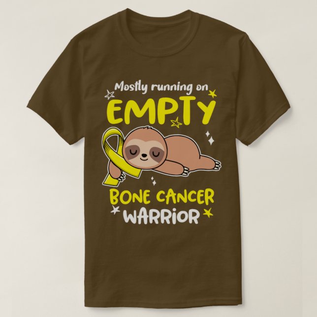 Camiseta Concienciación sobre el cáncer óseo, en su mayor p (Diseño del anverso)