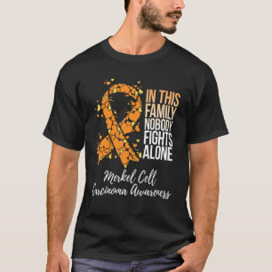 Camiseta Concienciación sobre el carcinoma de células Merke