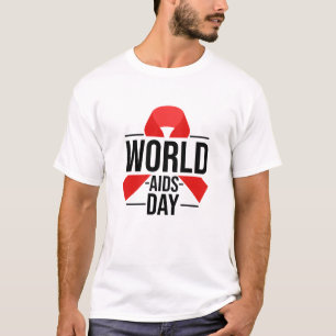 Camiseta Concienciación sobre el Día Mundial de la Lucha co