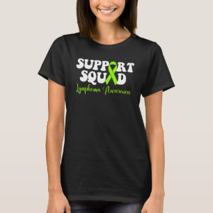 Camiseta Concienciación sobre el linfoma verde de la cinta 