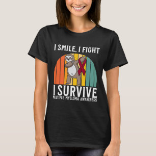 Camiseta Concienciación sobre el mieloma múltiple en niños 