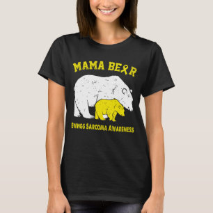 Camiseta Concienciación sobre el sarcoma de EWINGS de Mama 
