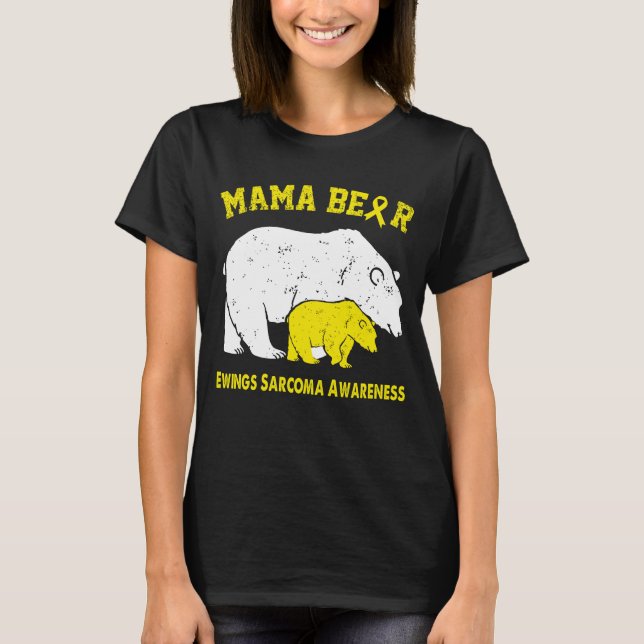 Camiseta Concienciación sobre el sarcoma de EWINGS de Mama  (Anverso)