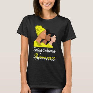 Camiseta Concienciación sobre el sarcoma de las mujeres Apo
