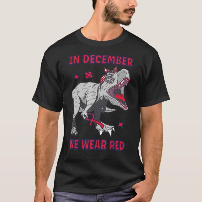 Camiseta Concienciación Sobre El Sida Concientización Sobre (Anverso)