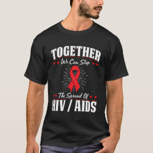 Camiseta Concienciación Sobre El Sida Para Guerrero Del Sid