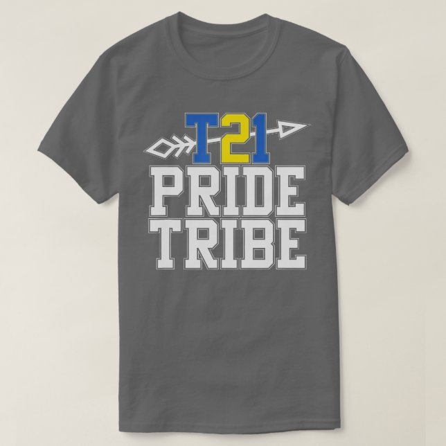 Camiseta Concienciación sobre el síndrome de Down en 21 día (Diseño del anverso)