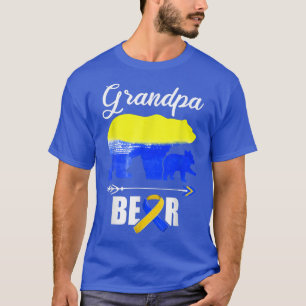 Camiseta Concienciación sobre el síndrome de Down Grandad s
