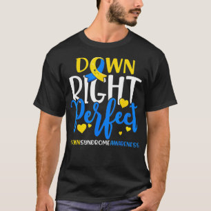 Camiseta Concienciación sobre el síndrome de Down Perfecto 