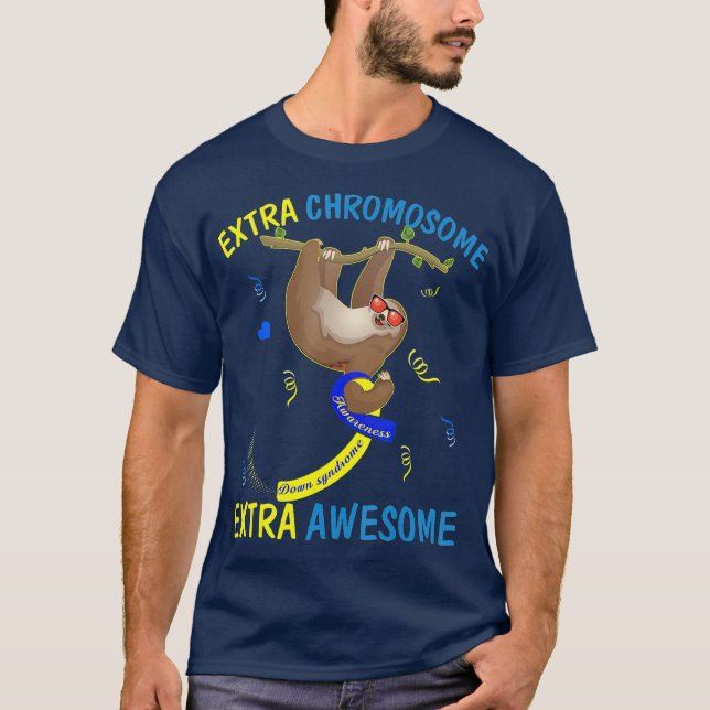 Camiseta Concienciación sobre el síndrome de Down Un regalo (Anverso)