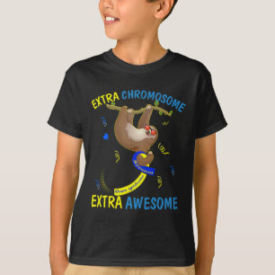 Camiseta Concienciación sobre el síndrome de Down Un regalo