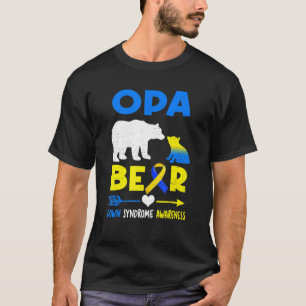 Camiseta Concienciación sobre el síndrome de Opa Bear Famil