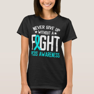 Camiseta Concienciación sobre el síndrome de ovario en la l