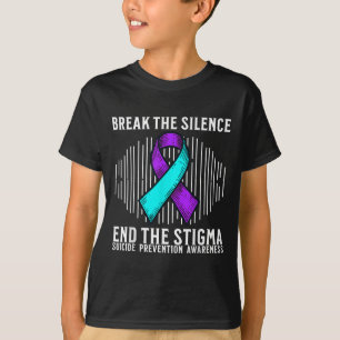 Camiseta Concienciación sobre el suicidio Apoyo Concienciac