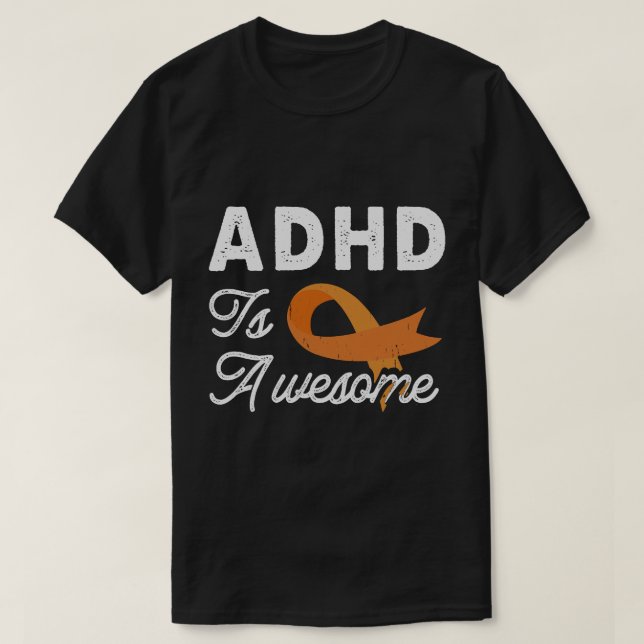 Camiseta Concienciación sobre el TDAH Consciente del autism (Diseño del anverso)