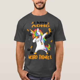 Camiseta Concienciación sobre el TDAH Es gracioso que me pe