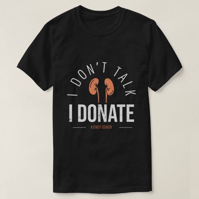 Camiseta Concienciación sobre el trasplante orgánico de don (Diseño del anverso)