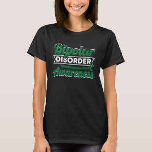 Camiseta Concienciación sobre el trastorno bipolar con cint