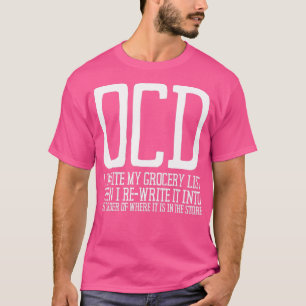 Camiseta Concienciación sobre el trastorno obsesivo-compuls