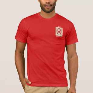 Camiseta Concienciación sobre el VIH Cinta roja Angel Tee