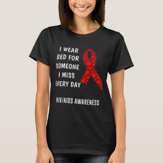Camiseta Concienciación sobre el Vih Sida