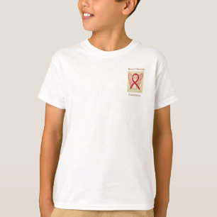 Camiseta Concienciación sobre enfermedades cardíacas Cinta