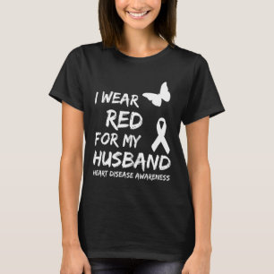 Camiseta Concienciación sobre enfermedades cardíacas Llevo