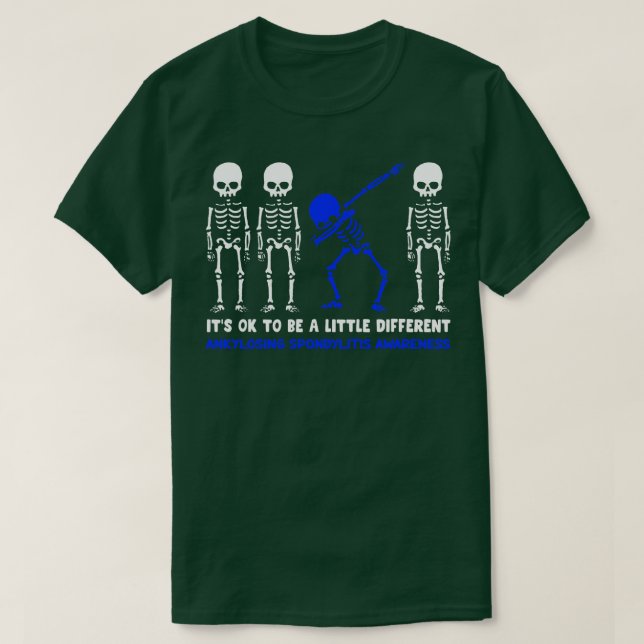 Camiseta Concienciación sobre Espondilitis Anquilosante Est (Diseño del anverso)