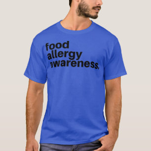 Camiseta Concienciación sobre la alergia alimentaria Minima