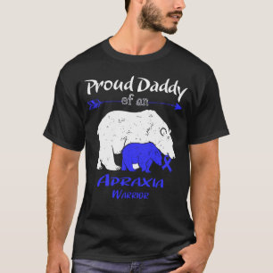 Camiseta Concienciación sobre la apraxia del oso papá orgul