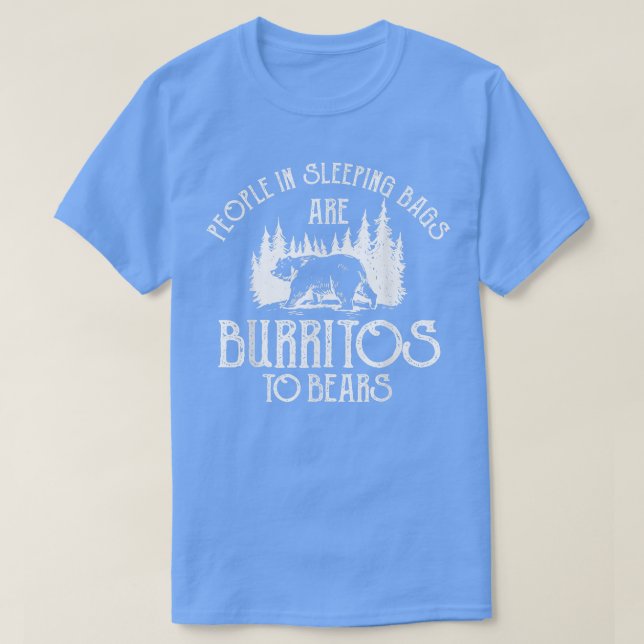 Camiseta Concienciación sobre la comida mexicana Burritos d (Diseño del anverso)