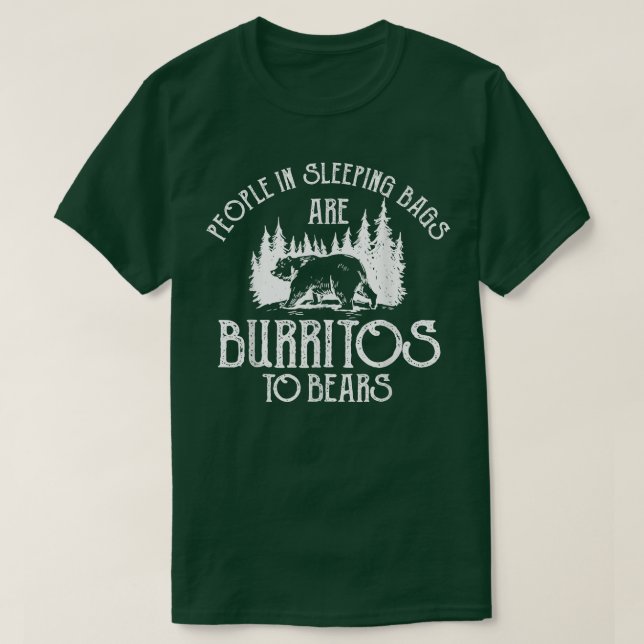 Camiseta Concienciación sobre la comida mexicana Burritos d (Diseño del anverso)
