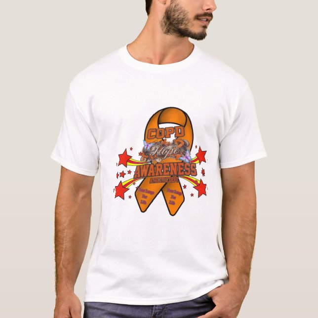 CAMISETA CONCIENCIACIÓN SOBRE LA COPD 2023 (Anverso)
