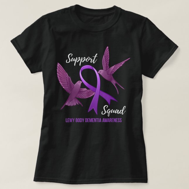 Camiseta Concienciación sobre la Demencia del Cuerpo del Es (Diseño del anverso)