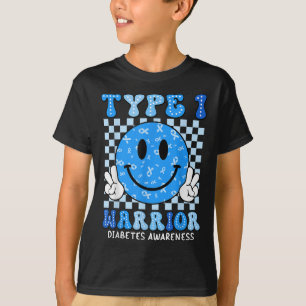 Camiseta Concienciación sobre la diabetes Niños Cinta Cinta