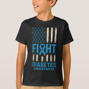 Camiseta Concienciación sobre la diabetes - T1d T2d Support