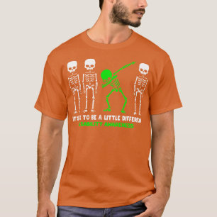 Camiseta Concienciación sobre la Discapacidad Está Bien Ser
