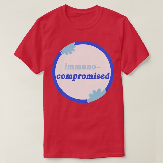 Camiseta Concienciación sobre la discapacidad inmunológica  (Diseño del anverso)