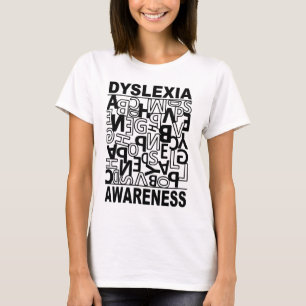 Camiseta Concienciación sobre la dislexia Profesores Estudi